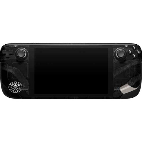 NBA Denver Nuggets Black Animal Print Steam Deck Handheld Gaming Computer Skin
