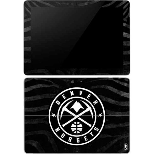 NBA Denver Nuggets Black Animal Print Surface Go Skin