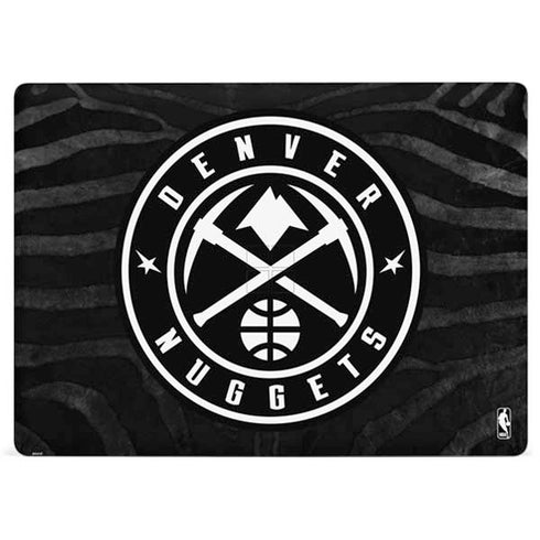NBA Denver Nuggets Black Animal Print Surface Laptop 2 Skin