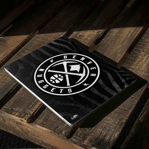 NBA Denver Nuggets Black Animal Print Surface Laptop 2 Skin