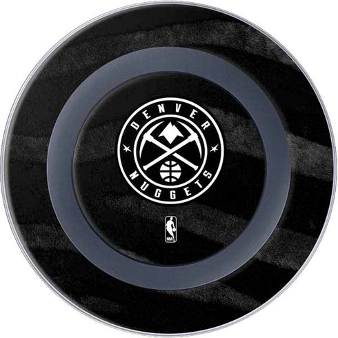 NBA Denver Nuggets Black Animal Print Wireless Charger Skin