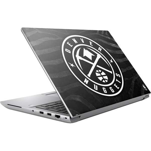 NBA Denver Nuggets Black Animal Print HP ZBook Fury 16 G10 Skin
