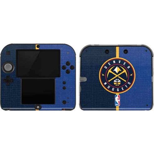 NBA Denver Nuggets Canvas Nintendo Skins