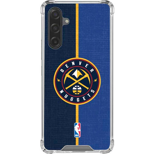 NBA Denver Nuggets Canvas Galaxy A17 Clear Case
