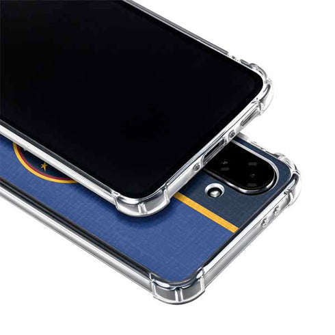 NBA Denver Nuggets Canvas Galaxy A36 5G Clear Case