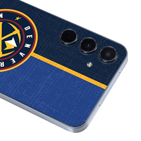 NBA Denver Nuggets Canvas Galaxy A36 5G Skin