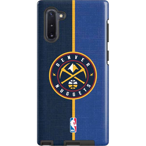 NBA Denver Nuggets Canvas Galaxy Cases