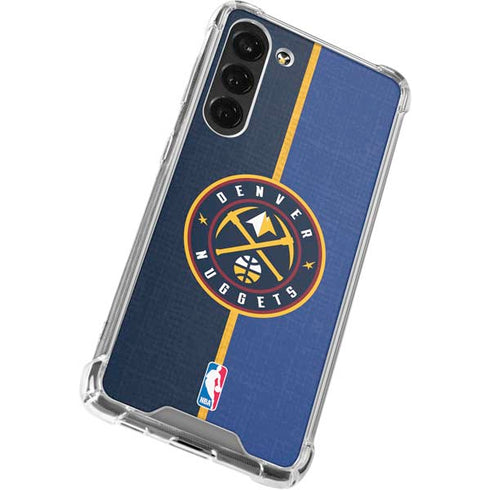 NBA Denver Nuggets Canvas Galaxy S24 FE Clear Case
