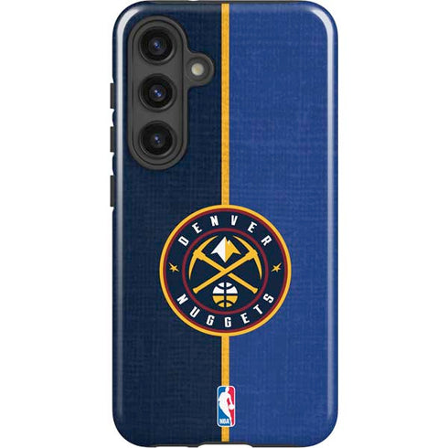 NBA Denver Nuggets Canvas Galaxy S25 Impact Case