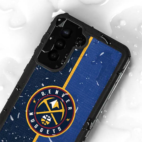 NBA Denver Nuggets Canvas Galaxy S24 Plus Waterproof Case
