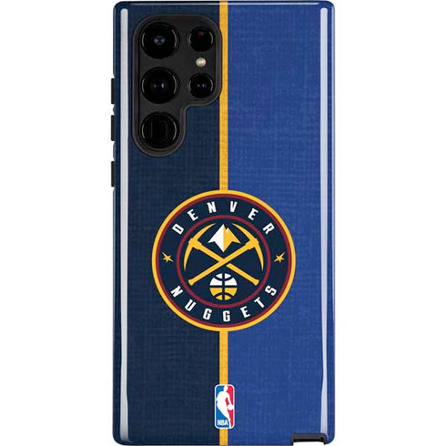 NBA Denver Nuggets Canvas Galaxy S25 Ultra Impact Case