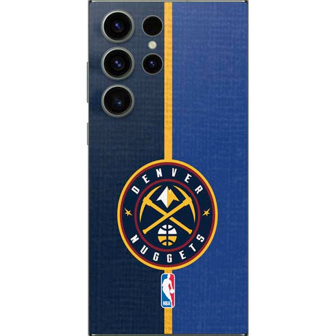 NBA Denver Nuggets Canvas Galaxy S25 Ultra Skin