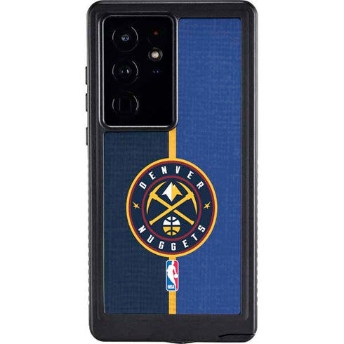 NBA Denver Nuggets Canvas Galaxy S24 Ultra Waterproof Case