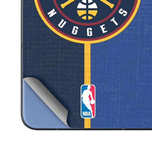 NBA Denver Nuggets Canvas Galaxy Z Fold5 5G Skin