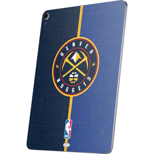 NBA Denver Nuggets Canvas Apple iPad Air Skin