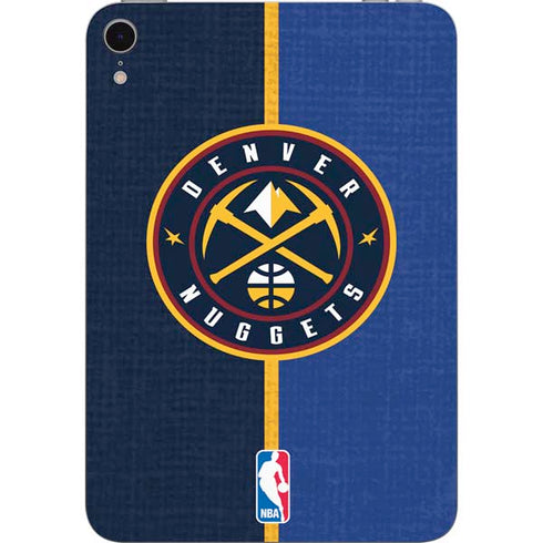 NBA Denver Nuggets Canvas Apple iPad Mini Skin
