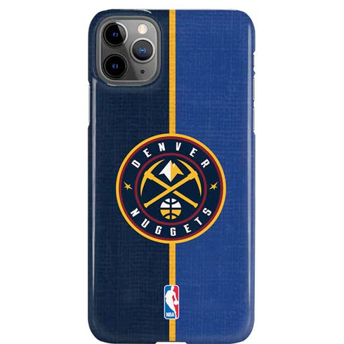 NBA Denver Nuggets Canvas iPhone Cases