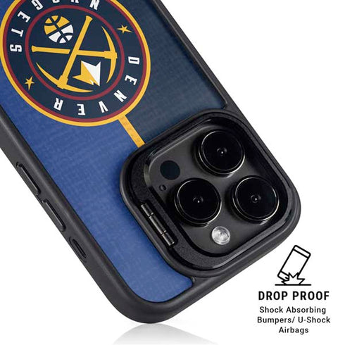 NBA Denver Nuggets Canvas iPhone 14 Pro Max Kickstand Case