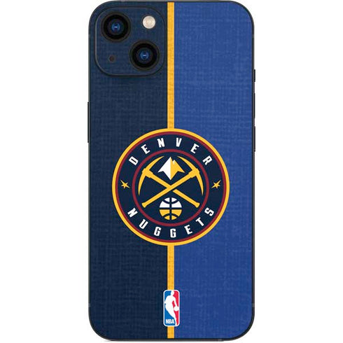 NBA Denver Nuggets Canvas iPhone 15 Skin