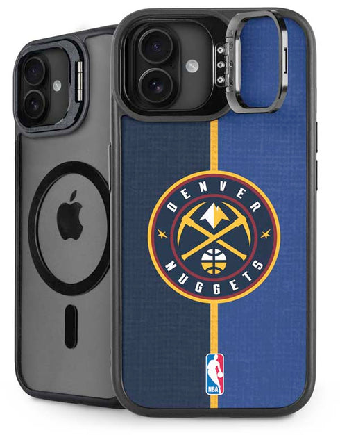 NBA Denver Nuggets Canvas iPhone 16 Plus Kickstand Case