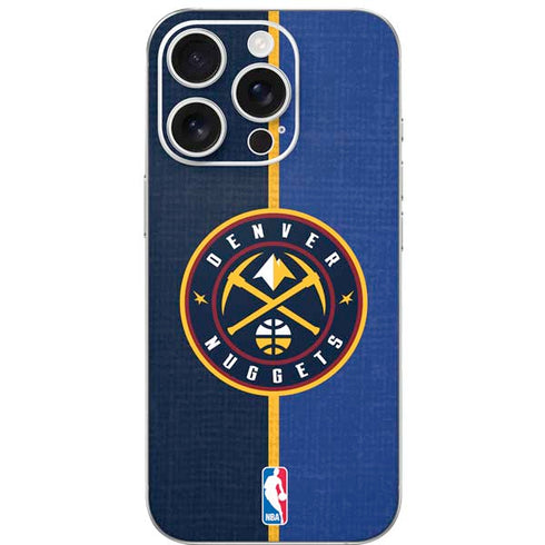 NBA Denver Nuggets Canvas iPhone 16 Pro Skin