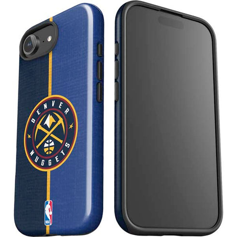 NBA Denver Nuggets Canvas iPhone 16e Impact Case