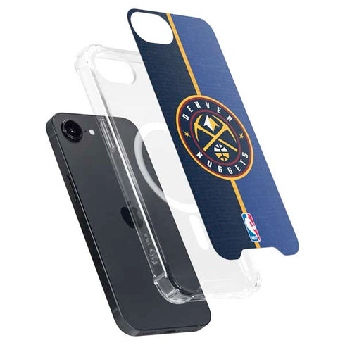 NBA Denver Nuggets Canvas iPhone 16e MagSafe Case