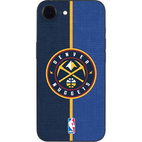 NBA Denver Nuggets Canvas iPhone 16e Skin