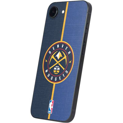 NBA Denver Nuggets Canvas iPhone 16e Skin