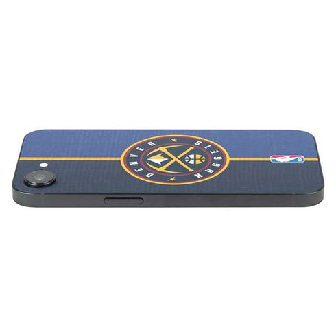 NBA Denver Nuggets Canvas iPhone 16e Skin