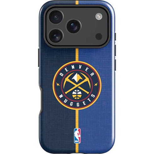 NBA Denver Nuggets Canvas iPhone 18 Pro Max Impact Case