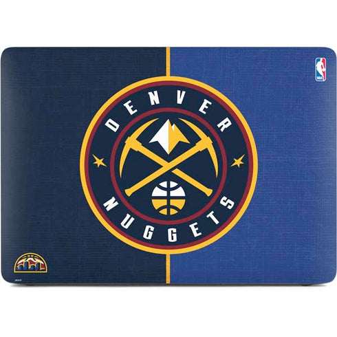NBA Denver Nuggets Canvas Apple MacBook Air Skin