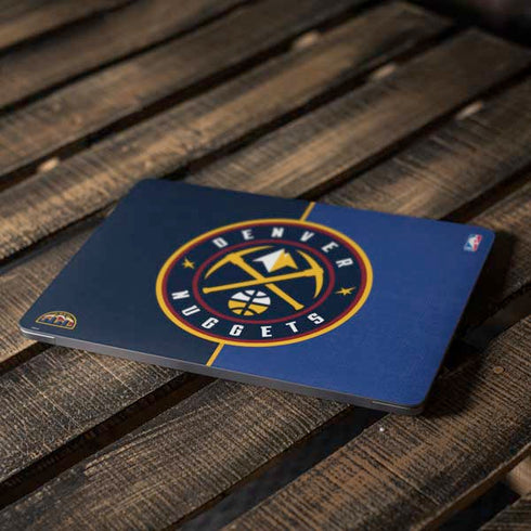 NBA Denver Nuggets Canvas Apple MacBook Air Skin