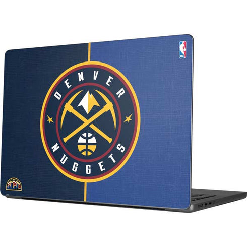 NBA Denver Nuggets Canvas Apple MacBook Pro 14-inch Skin