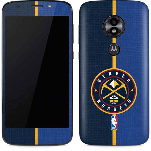 NBA Denver Nuggets Canvas Moto E5 Play Skin