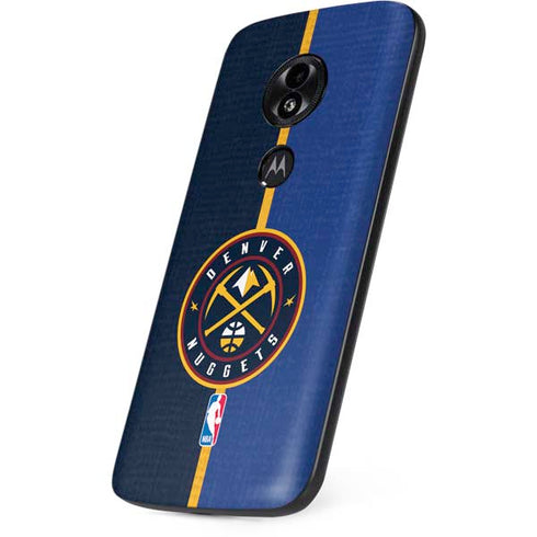 NBA Denver Nuggets Canvas Moto E5 Play Skin
