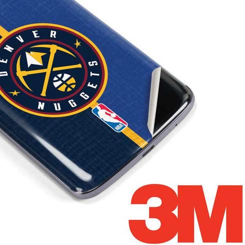 NBA Denver Nuggets Canvas Moto E5 Plus Skin