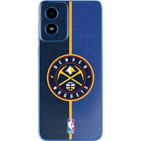 NBA Denver Nuggets Canvas Moto G Play 4G (2024) Skin