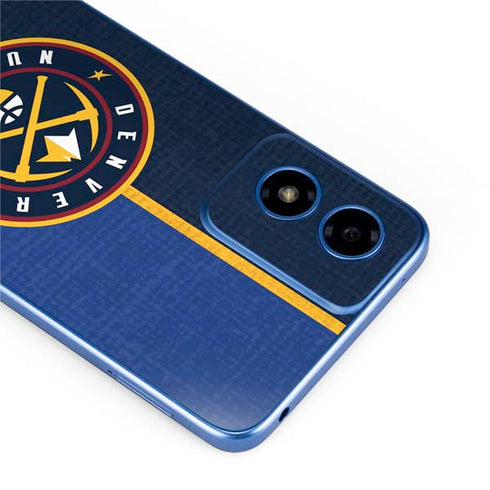 NBA Denver Nuggets Canvas Moto G Play 4G (2024) Skin