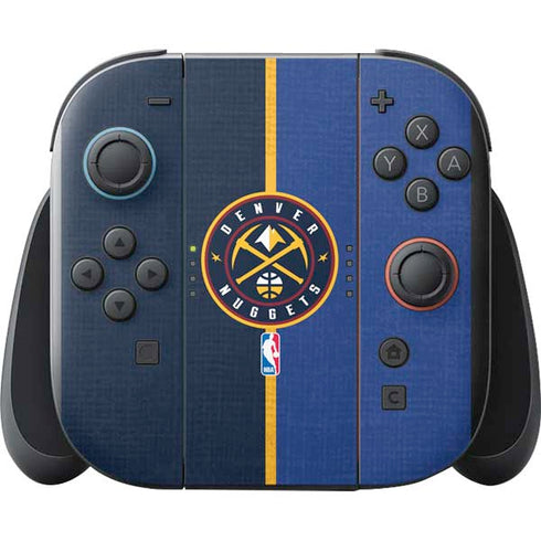 NBA Denver Nuggets Canvas Nintendo Switch 2 (2025) with Joy-Con Skin