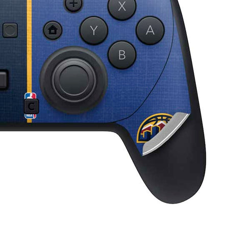 NBA Denver Nuggets Canvas Nintendo Switch 2 (2025) Pro Controller Skin