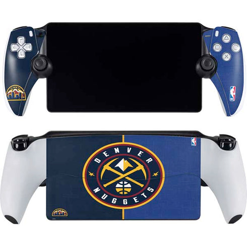 NBA Denver Nuggets Canvas PlayStation Portal Remote Player Skin