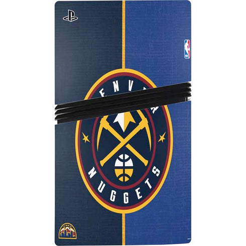 NBA Denver Nuggets Canvas PS5 Pro Bundle Skin