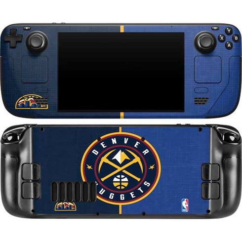 NBA Denver Nuggets Canvas Steam Deck Handheld Gaming Computer OLED Skin