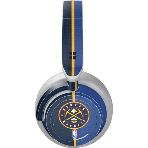 NBA Denver Nuggets Canvas Surface Headphones Skin