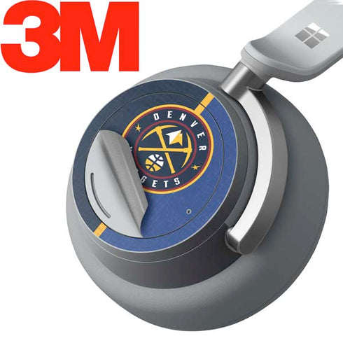 NBA Denver Nuggets Canvas Surface Headphones Skin