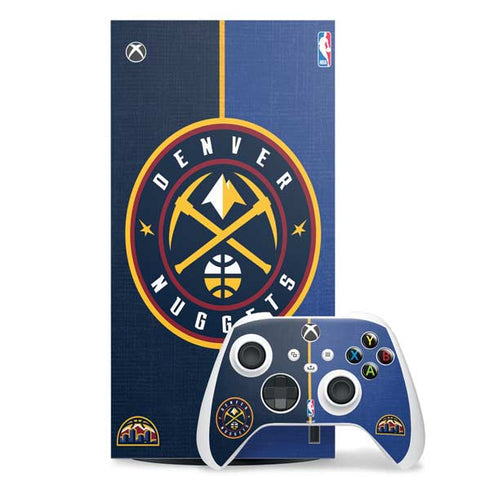NBA Denver Nuggets Canvas Xbox Series X Skins