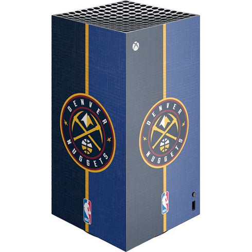 NBA Denver Nuggets Canvas XBox Series X Digital Edition Console Skin