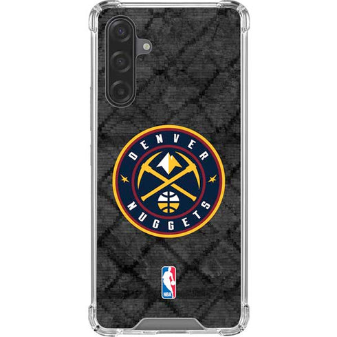 NBA Denver Nuggets Dark Rust Galaxy A17 Clear Case