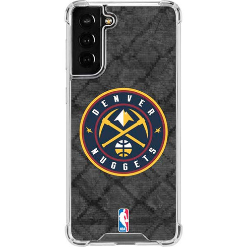 NBA Denver Nuggets Dark Rust Galaxy S22 Plus Clear Case